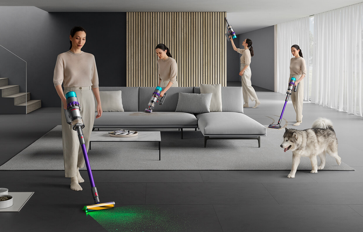Cordless vacuum masthead