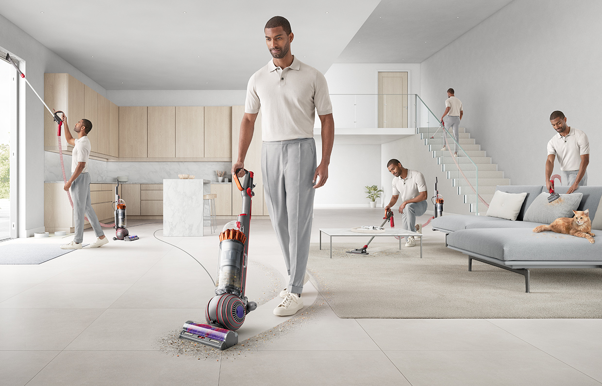 Cordless vacuum masthead